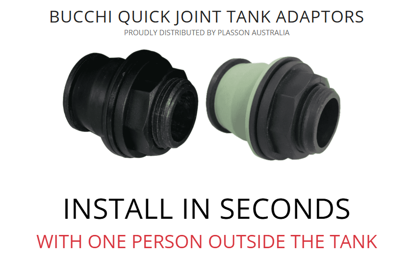 BUCCHI QUICK JOINT MALE WITH FOOD-GRADE EPDM GASKET 2"