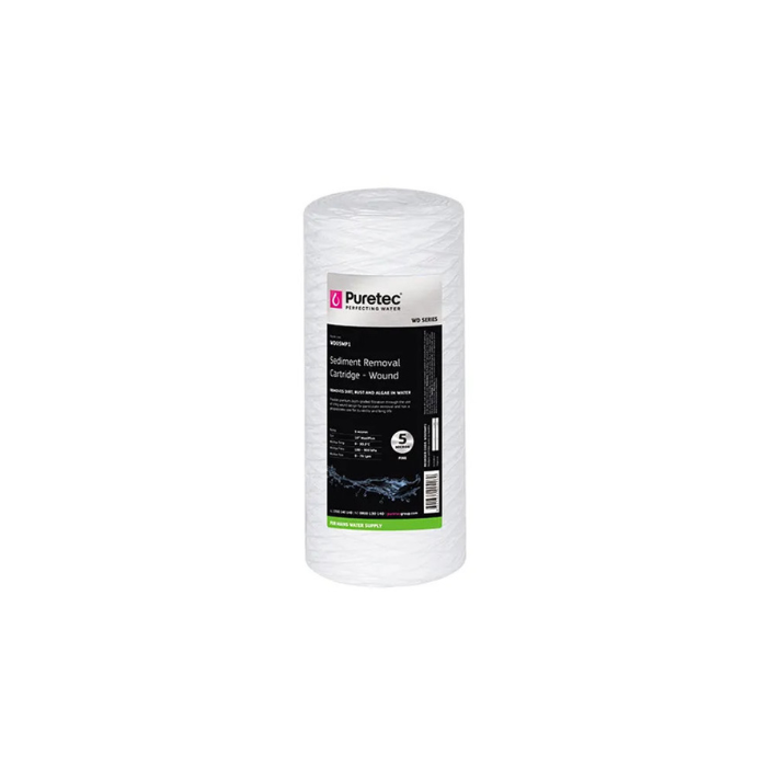 Wound Large Dia 4.5" Cartridge, 10 Inch, 5Um