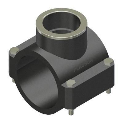 Saddle Metric C/W Ss Bolts & Nuts 40-1"