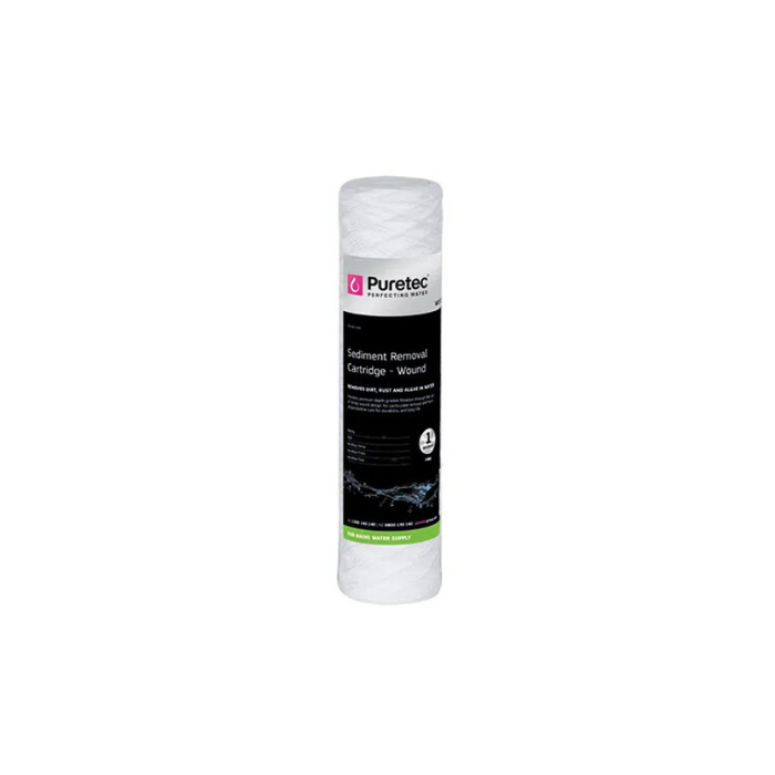 Wound Sediment Cartridge, 10 Inch, 5Um Carbon