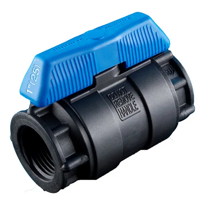 Philmac Blue Handle Ball Valve 25mm PN16 (Watermarked)