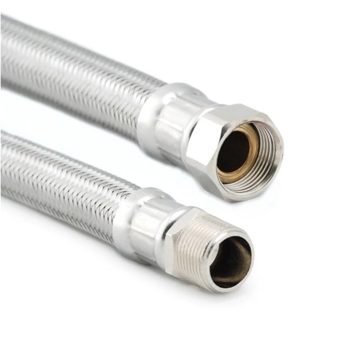 25MM HD Stainless Steel Hose 1M (16 Bar)