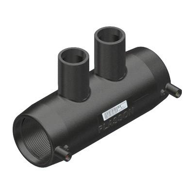 Reducing Tee With Two Outlets 50X25X25X50
