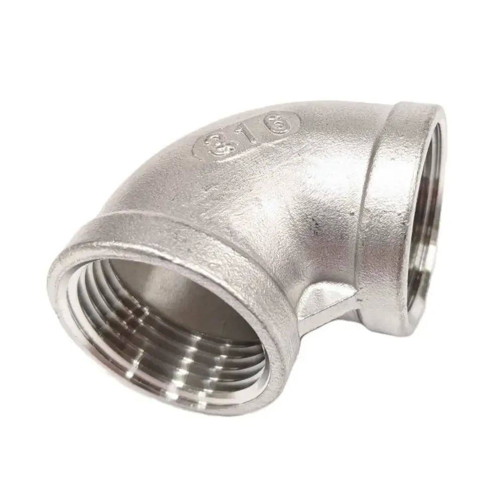 80 Stainless Steel F/F Elbows 90