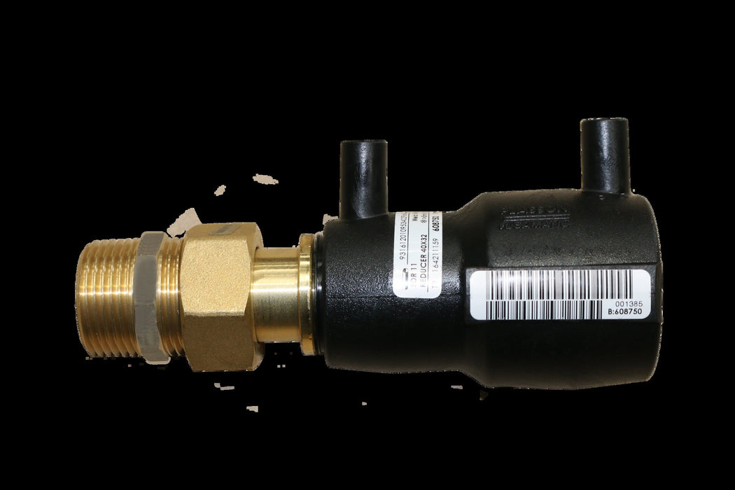 Male Free Nut Transition Coupler Ef Brass 50-1.1/2"
