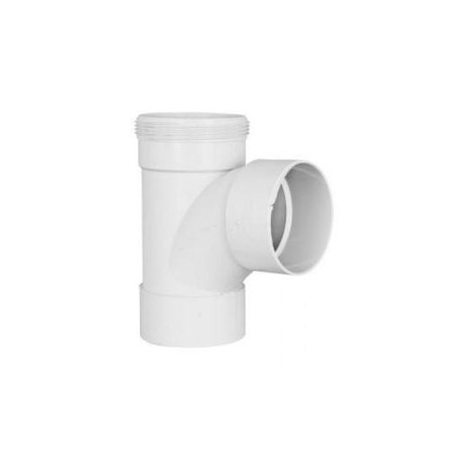 Dwv Pvc Junction Single 100Mm 88Deg Female X Female Plain