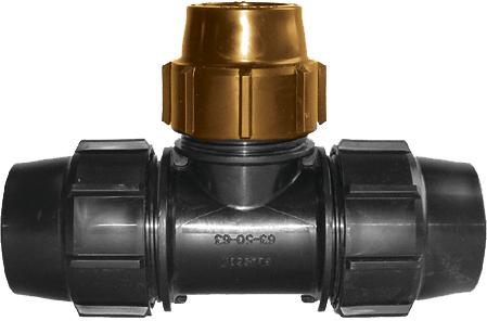 Tee Pe-Copper 25-1/2"