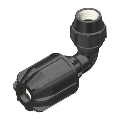 Plasson 90Deg Elbow Universal Adaptor 25 Pe X 27-35