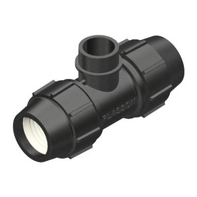 Tee Metric Mine M-Threaded Offtake 63-1.1/2"-63
