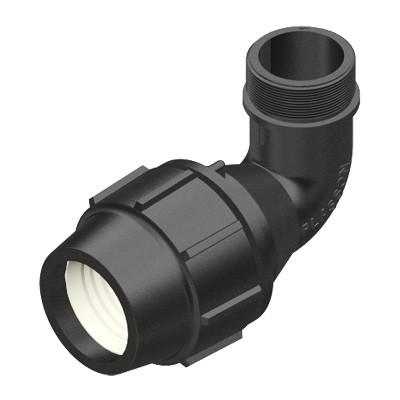 Plasson Male Elbow No.7850 25mm X 25Mi (Ea)