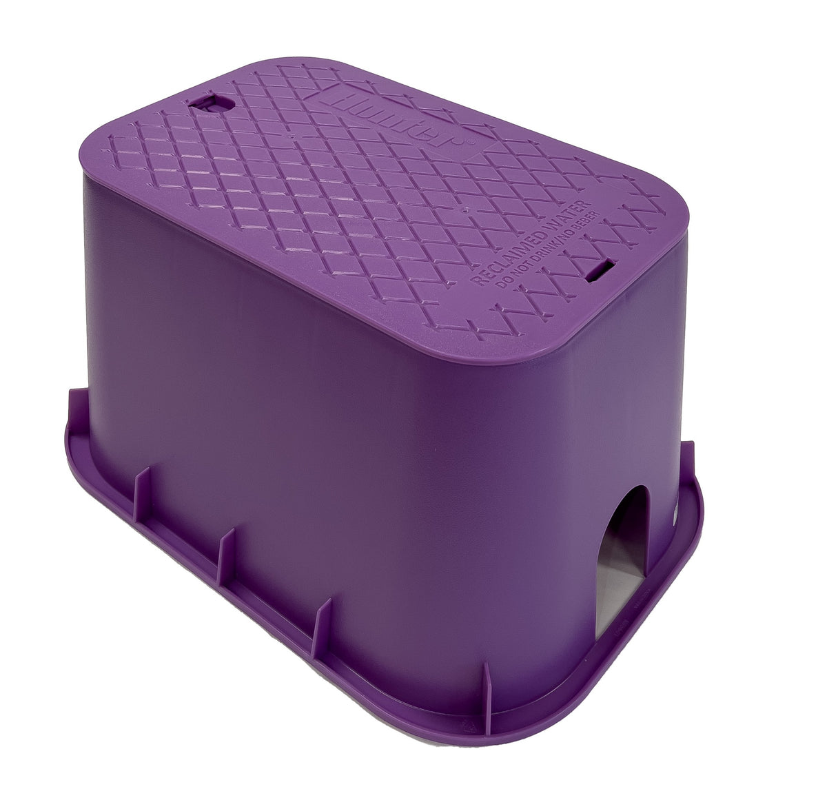 250 X 380 RCT X 280H VALVE BOX W/LID PURPLE (RW)