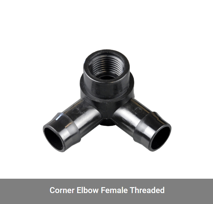 Antelco - Corner Elbow 19mm x 1/2' BSPF