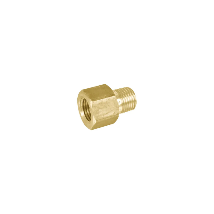 Brass Adaptor Bsp 3/8M X 3/8F - PT-BFA066