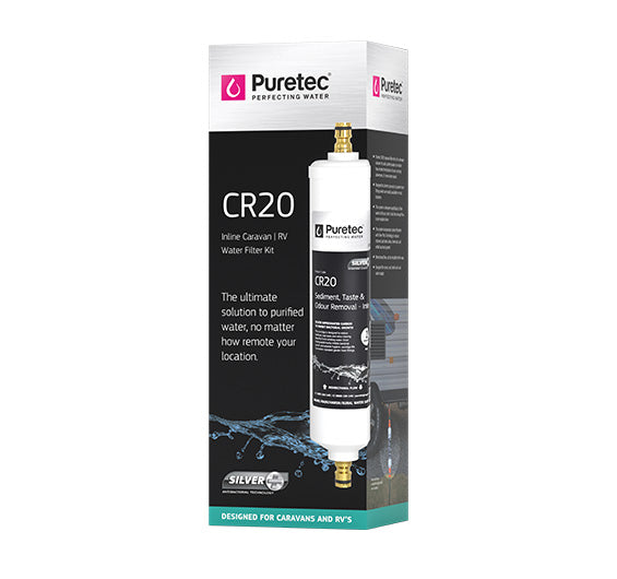 1 Micron 20 Lpm Caravan Inline Filter Kit - PT-CR20