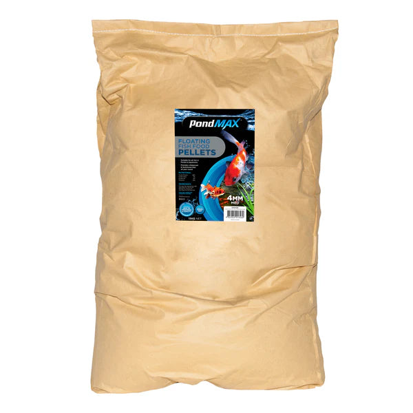 PondMAX Fish Food Pellets (4mm/Med) 15kg