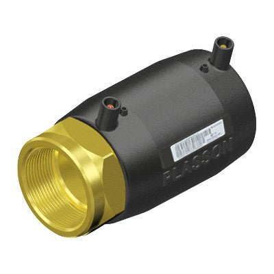 Female Transition Coupler Ef Brass 40-1"