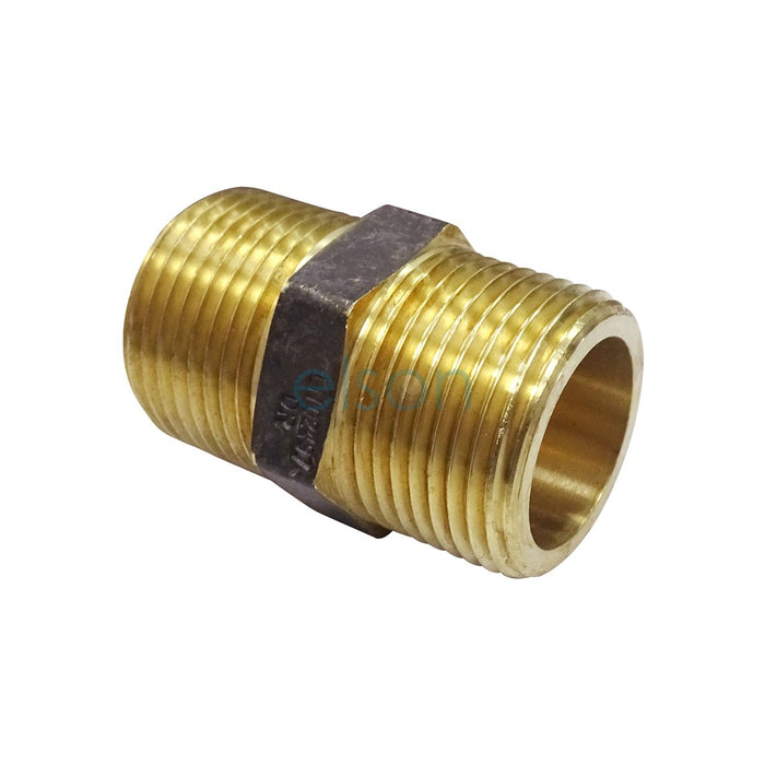 NIPPLE HEXAGON G3/4B (20mmMI) BRS WASHER SEAL