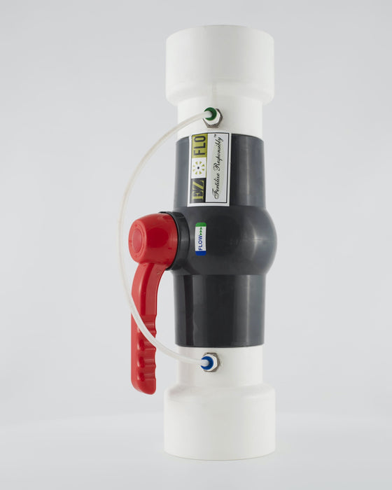 Coupling Connector With Ball Valve, 25Mm