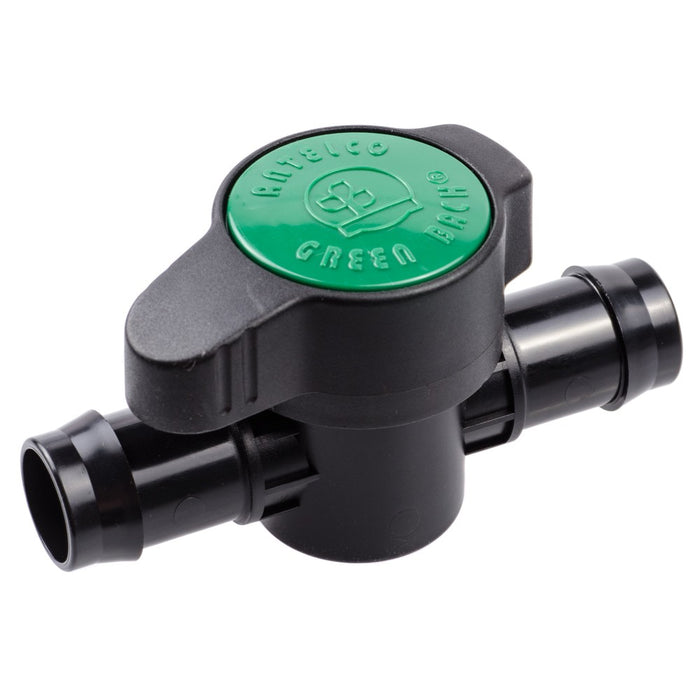 In-Line Valve 13Mm Green Back