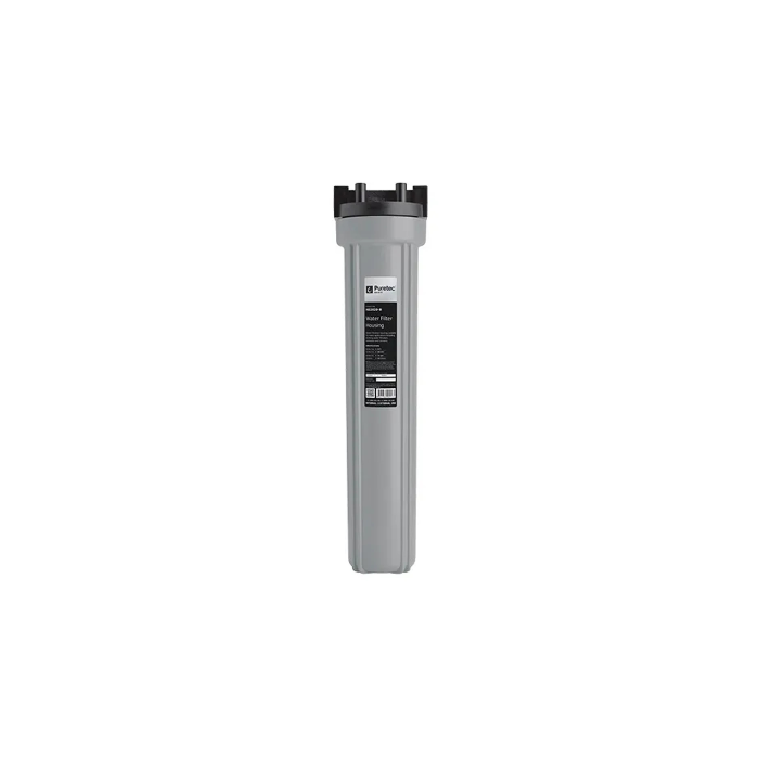 Standard Dia 20" Filter Housing, 3/4" Conn Button Relief, Spanner & Bracket Incl - PT-HD2020K