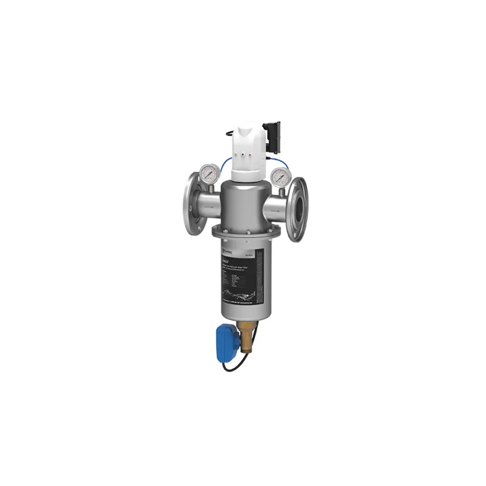 Ss Auto Backwashing Screen Filter, 100 Um, Dn80 Flange With Pressure Differential Kit - PT-IAB80F