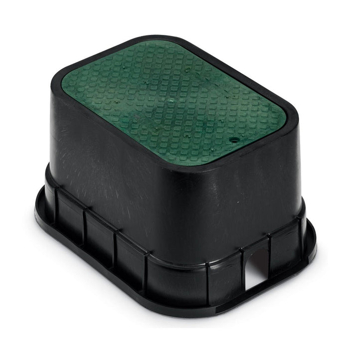 Standard Rectangular Pvb Valve Box With Green Lid