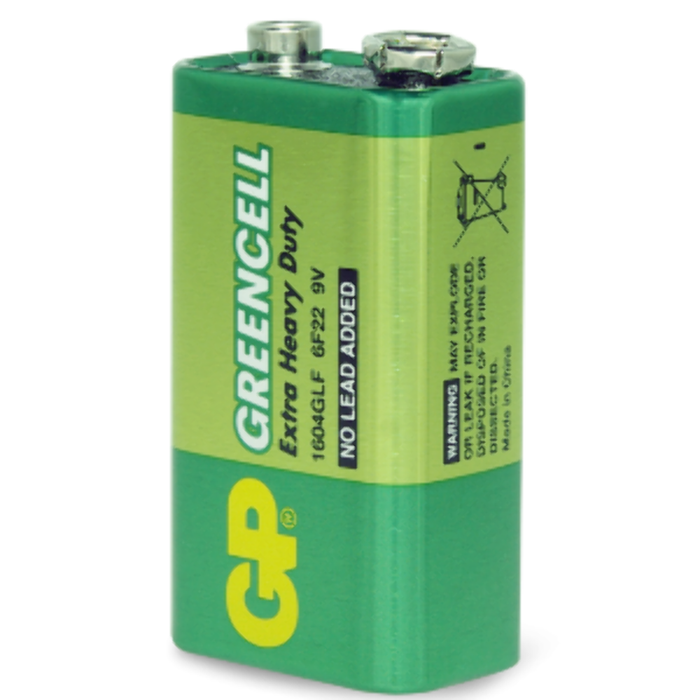 Gp Greencell 9V Extra Heavy Duty
