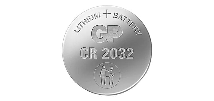 Battery Gp 3V 2032 Lithium Coin Cell Card Of 1