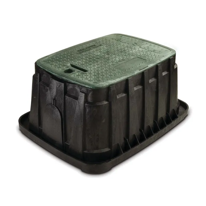 Jumbo Vb Valve Box With Green Lid