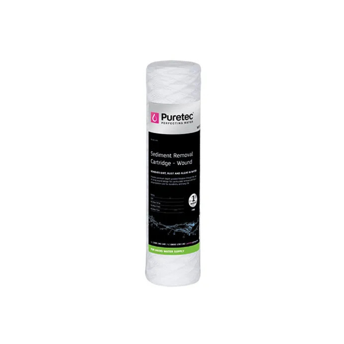 Wound Standard Dia 2.5" Cartridge, 10 Inch, 150Um - PT-WD1501