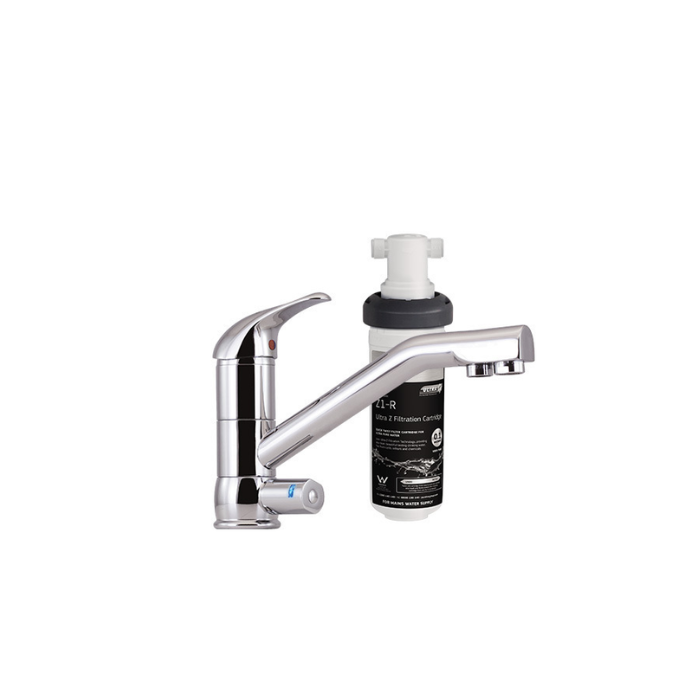 Quick-Twist Ultra Z Filter With Tripla�Ͽ�Ͽ� T2 Led Mixer Tap - PT-Z1-T2