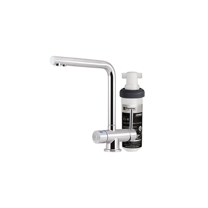 Quick-Twist Ultra Z Filter With Tripla�Ͽ�Ͽ� T6 Led Mixer Tap - PT-Z1-T6