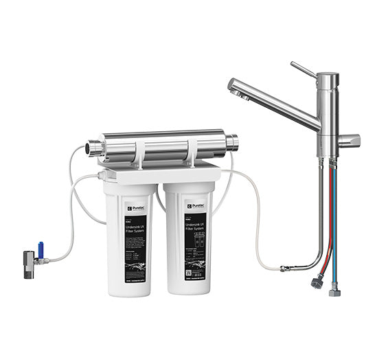 Ecotrol Undersink Twin Filter & Uv System With Tripla-T1