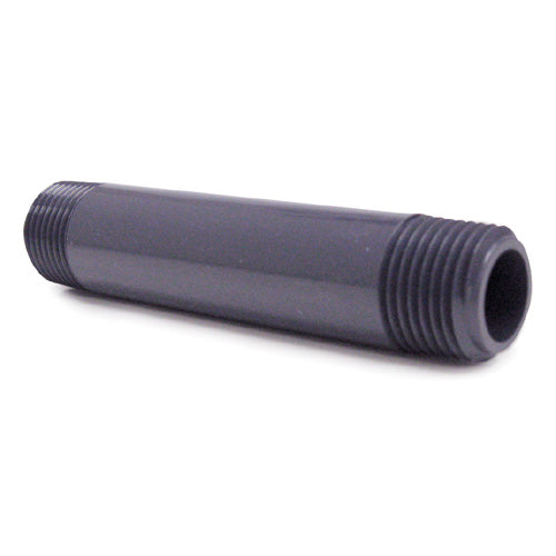 Grey Schedule 80 PVC RISER 20mm x 150mm — The Irrigation Hub