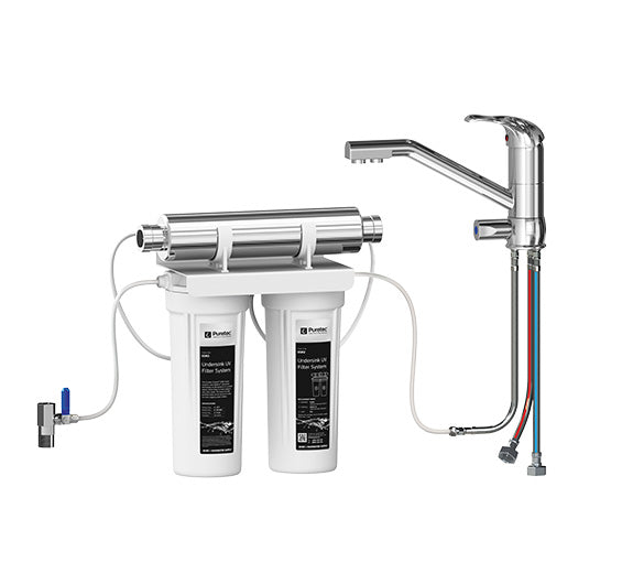 Ecotrol Undersink Twin Filter & Uv System With Tripla-T2