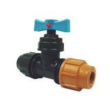 Transition Stop Tap Metric PE-Copper 25mm x 3/4" (20mm) Copper Tube