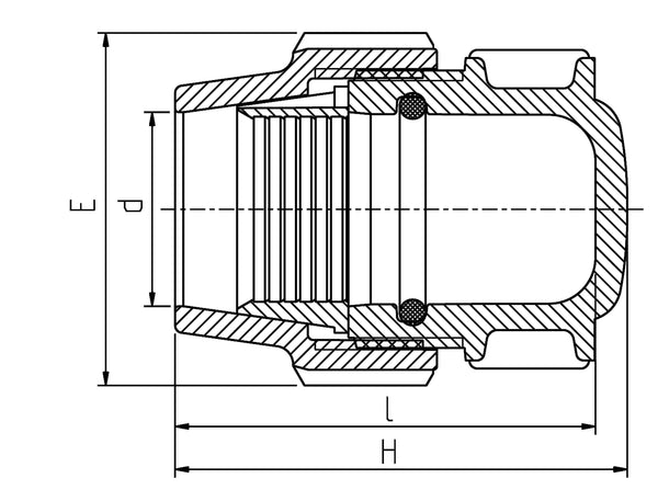 End Plug Metric 25