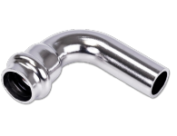 Stainless Steel Press 42mm M X F Elbow 90 With Plain End V 316L Water