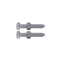 Bolt/Nut Set (2) For Saddledle 32-63 Ss 45L X 8 Dia (2 Packs Required For 63)