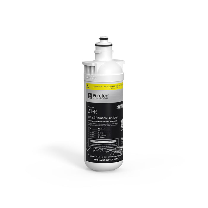 Replacement 0.1Um Filter 10" Cartridge Suits Z12, Z18, Z1-Rw-K, D Series & Sparq-H2 - PT-Z1-R