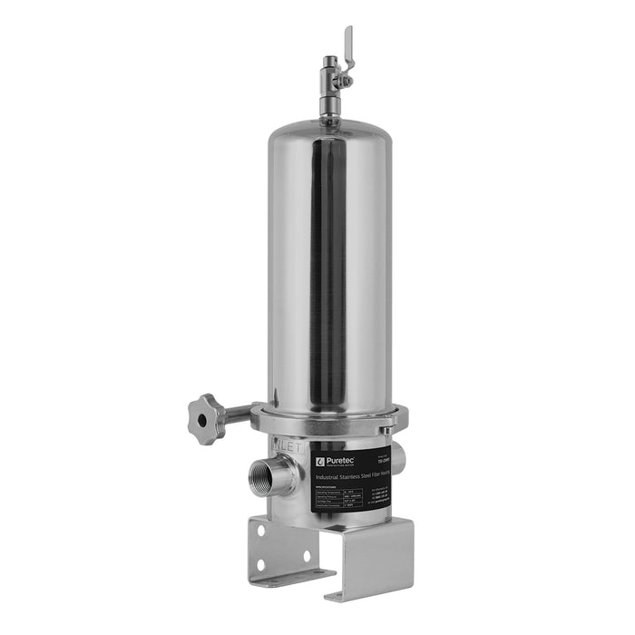 S/Steel Housing, 10" X 4.5" - 1" Conn