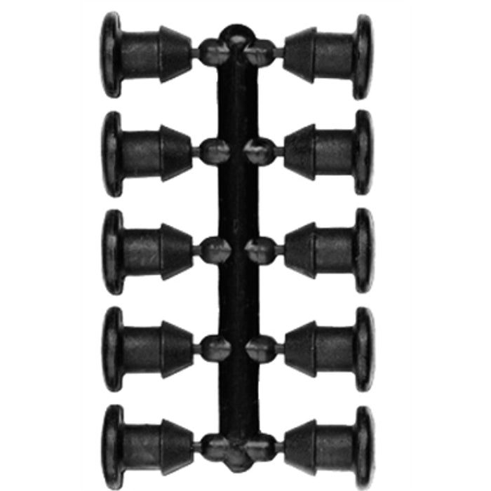 Rack Of 10 Goof Plugs - 4Mm