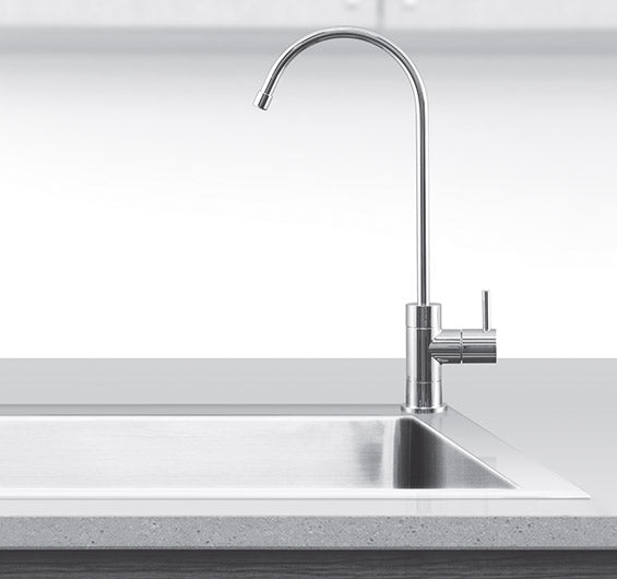 Faucet, Elegant Gooseneck, Chrome
