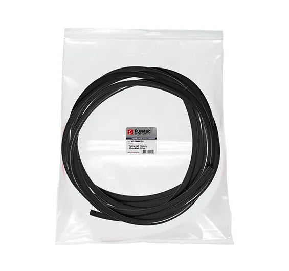 HIGH PRESSURE TUBING BLACK 10M 12MM