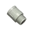 Clipsal Adaptor Conduit Plain / Screw 25mm Grey - 263/25-Gy