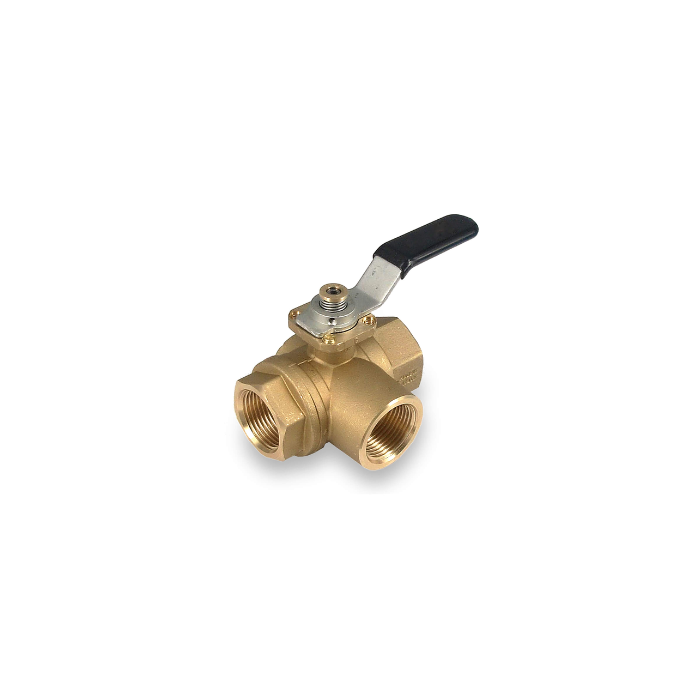 Bv Brass 3W T/Port 25Mm