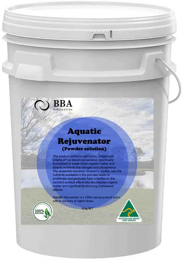 Aquatic Rejuvenator (Powder) 20kg treat upto 1ML water (10kg)