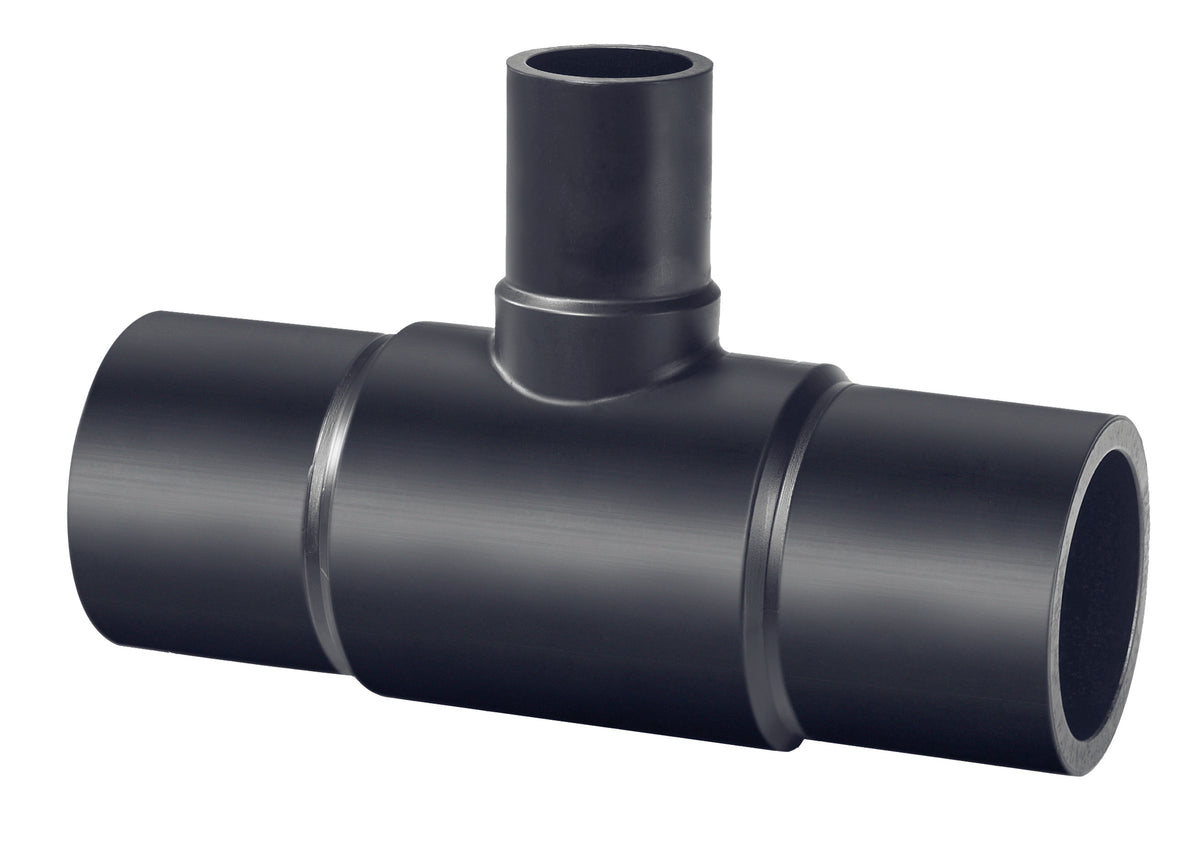 Reducing Tee Injected Long Spigot Pe100 Sdr17 110X90