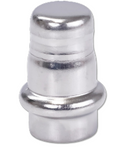 Stainless Steel Press 54mm V 316L End Cap Water