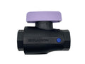 Valve Ball Pa-Gr Rc 1.1/4" Without Drain With Short Lilac Handle